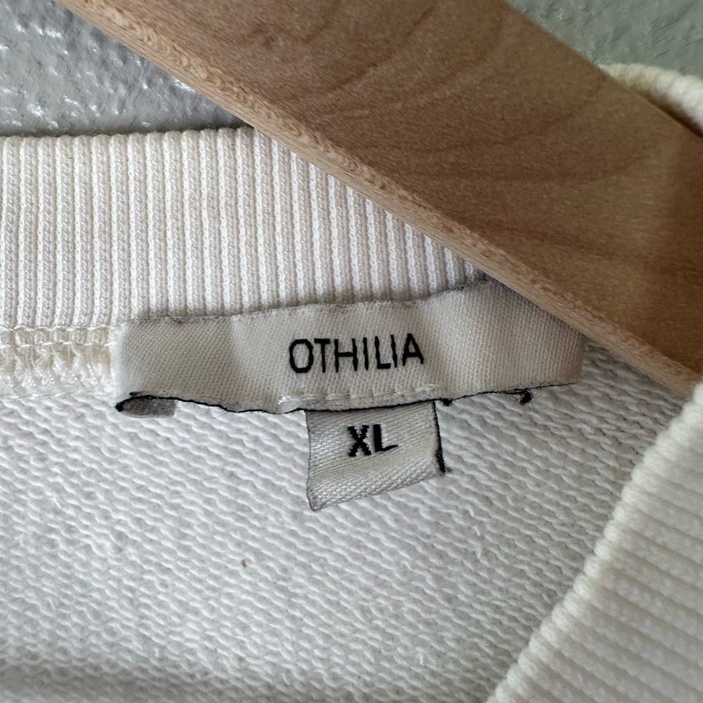 Anthropologe Othilia Imogen Eyelet Pullover White Size XL - Picture 9 of 12